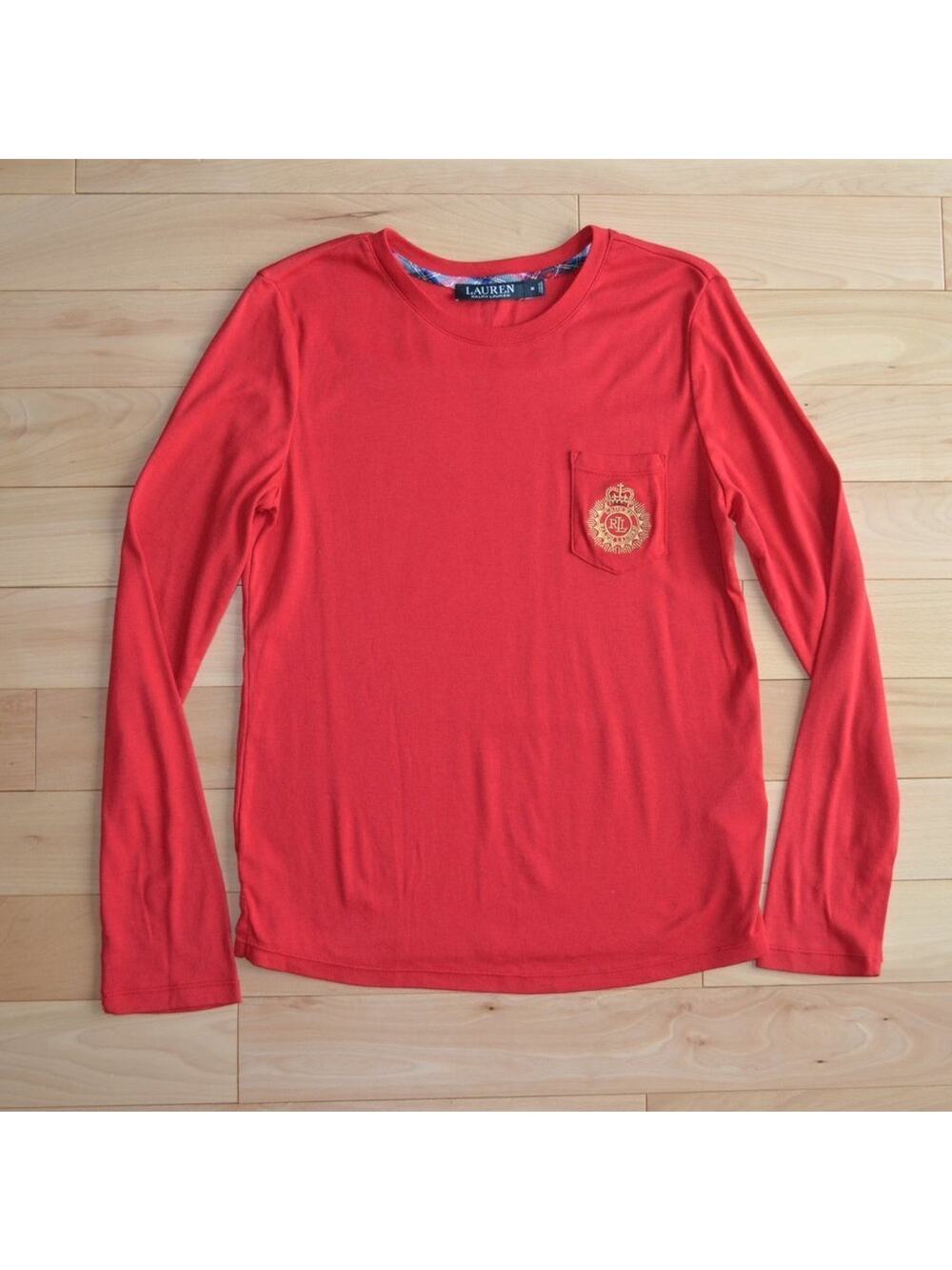 Lauren Ralph Lauren Long Sleeve Top Size M